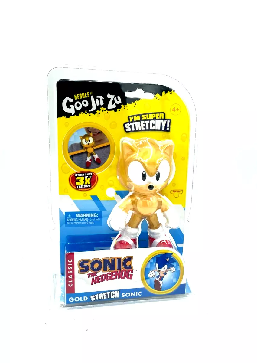 Action Figures Boneco Sonic The Hedgehog Gold Classic Heroes Of