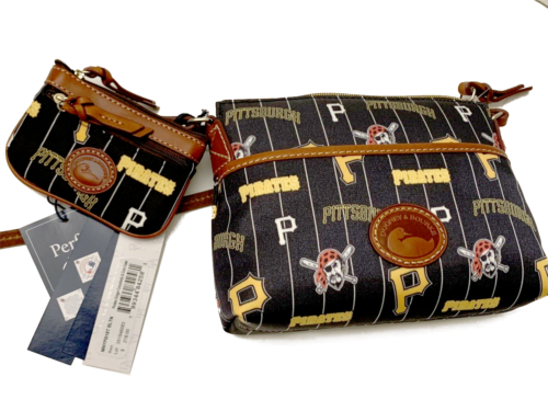 Bolso bandolera Dooney & MLB Pittsburgh Pirates - par cajas de monedas precio de venta sugerido por el fabricante $218 799344814199 | eBay