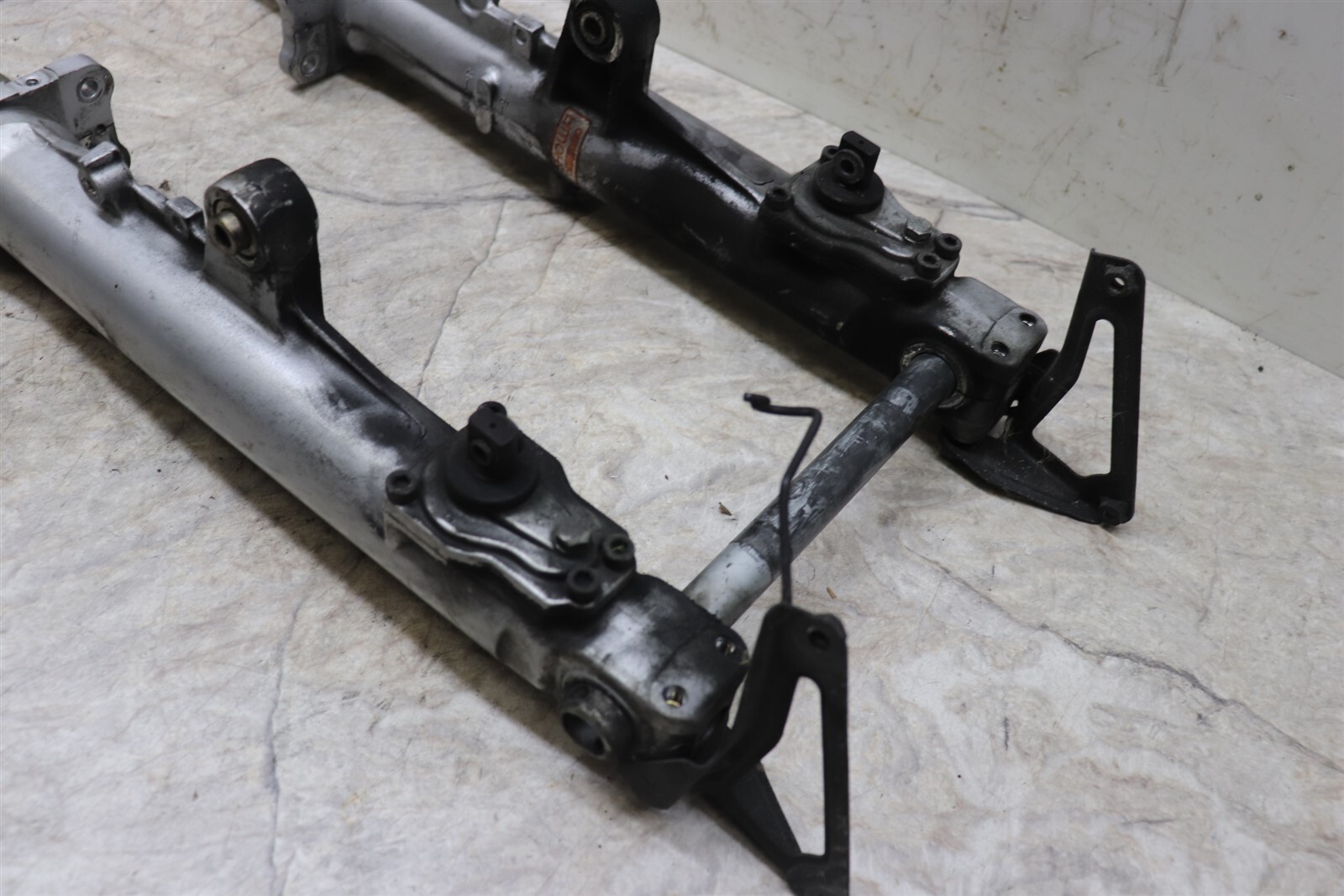 1991-1994 Honda Goldwing Gl1500 Front End Suspension Fork Set Triple Tree