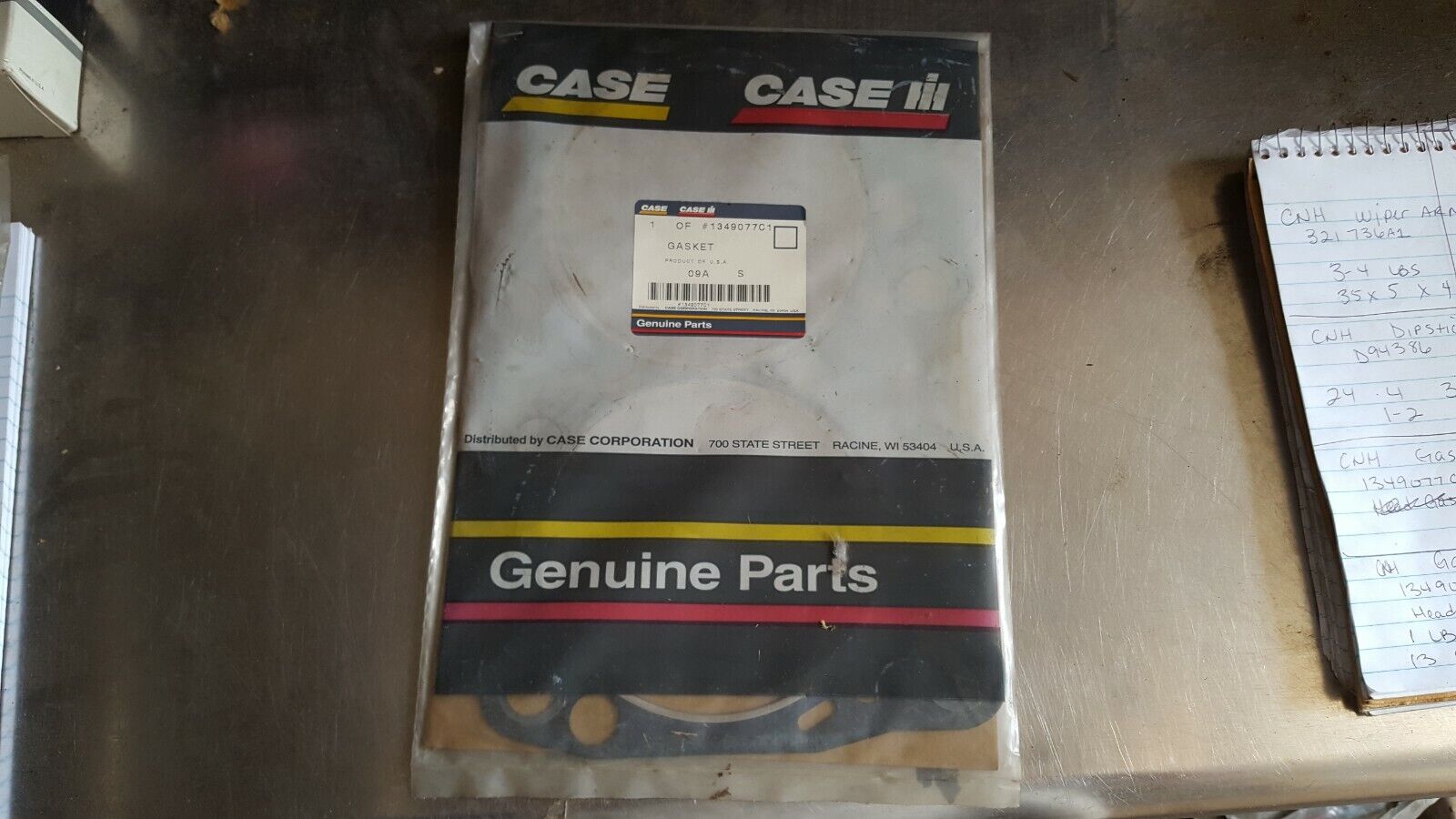 NOS FOR CASE IH CYLINDER A166210 1349077C1 受注生産品 A142481 HEAD 魅力的な GASKET