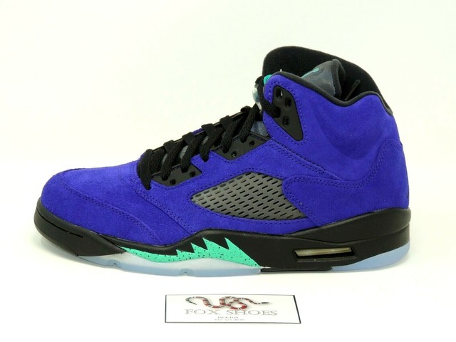 grape suede jordan 5