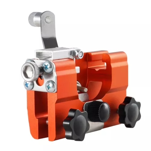 Chainsaw Chain Sharpening Jig Portable Hand Crank Sharpener Tool Set - Picture 9 of 11