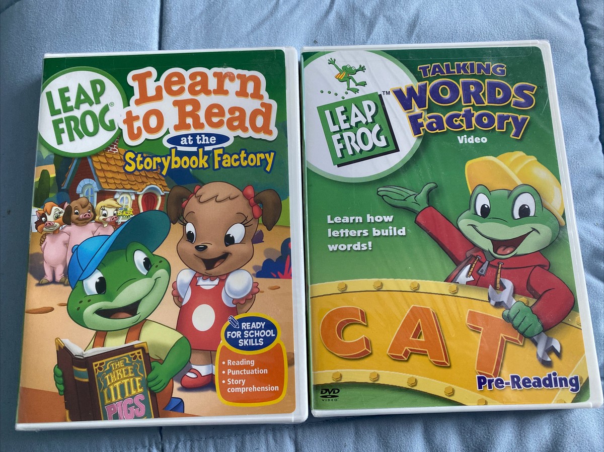 Leap Frog At Storybook Factory, Talking Words Factory DVD | eBay