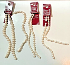 4 Strands FreshWater Pearl Beads - Rice Potato Style 7" 12" - 150 beads