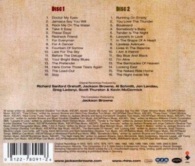 Jackson Browne (VERY RARE SET!!送料込み） JACKSON BROWNE New Sealed Ltd Ed 2025 BEST OF & MORE 32 SONG 2 CD