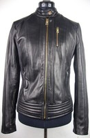 Michael Kors Lederjacke Damen Jacke Lammnappa Leather Jacket Gr.Xs Neu + Etikett