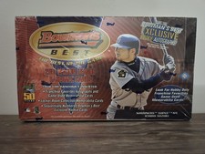 2001 BOWMANS BEST BASEBALL FACTORY SEALED HOBBY BOX!! ICHIRO, PUJOLS??