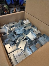 20!!!!  GALVANISED FENCE CLIPS/BRACKETS PANEL GARDEN POST FENCING 38MM