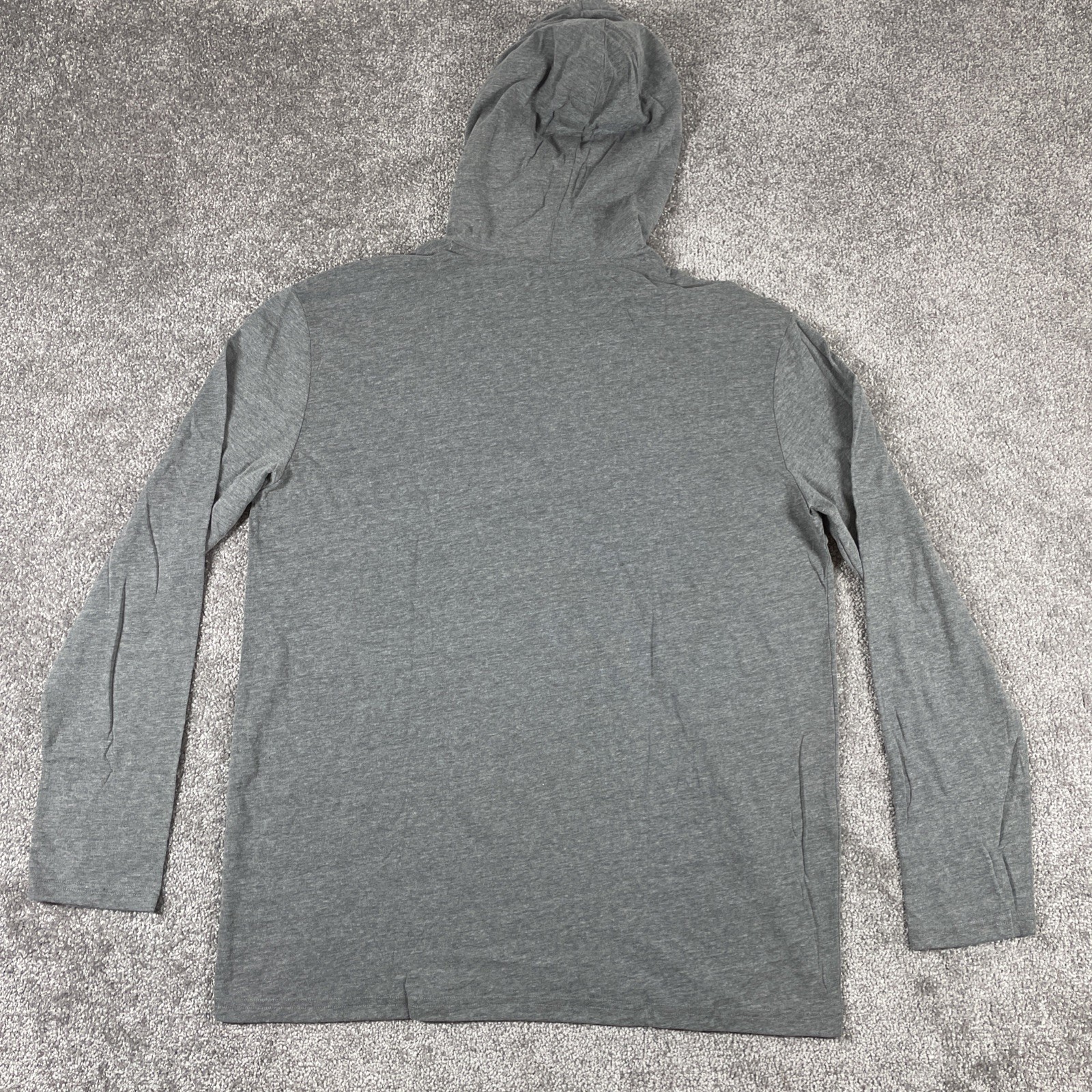 True Classic Hoodie Mens Extra Large Pullover Minimalist Cotton Blend Gray