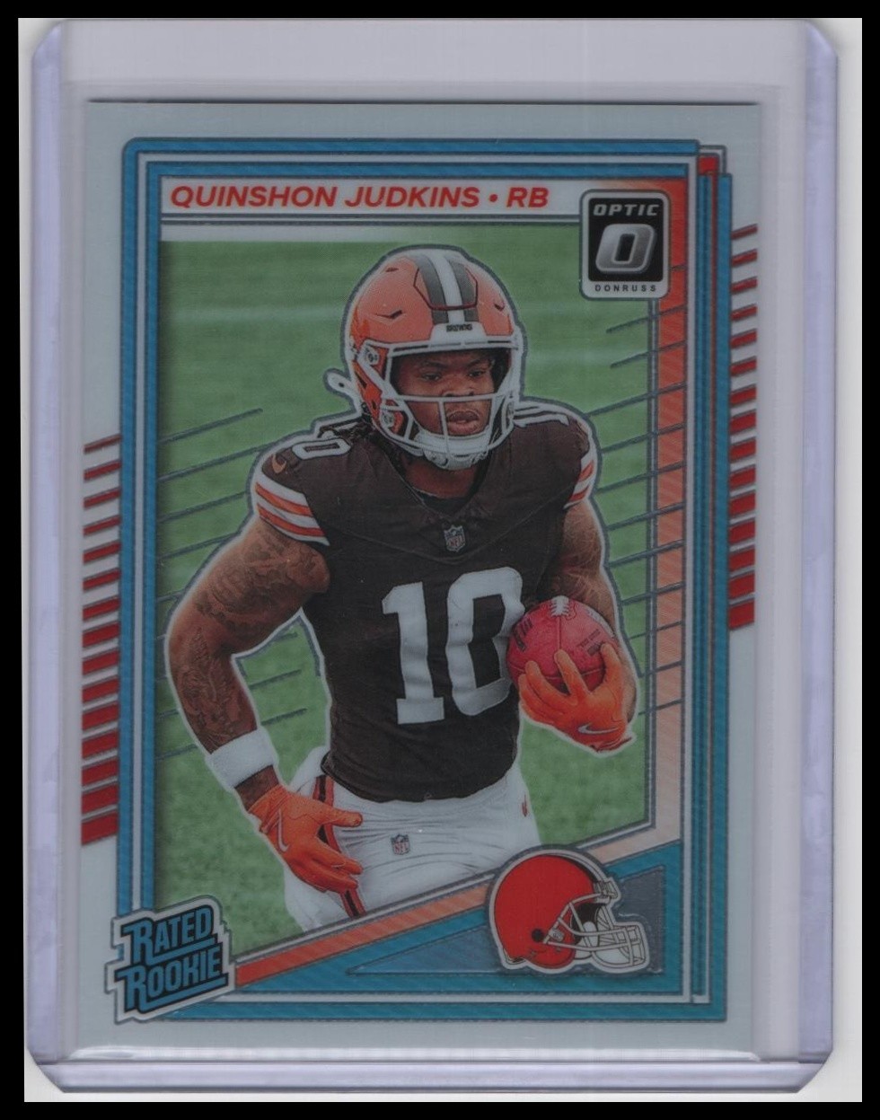 Quinshon Judkins 2025 Donruss Optic Rated Rookies #252 Rookie Cleveland Browns