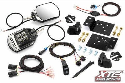 MPN SIX12-A-RIDGE XTC Power Products Six12 Lit Side View Mirror Kit for UTVs