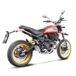 Pot d'échappement SBK LV-10 LeoVince pour moto Ducati Scrambler 800 Desert Sled