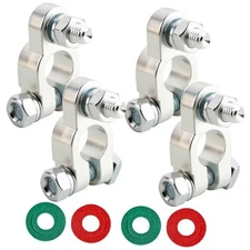 4 Pcs Positive Negative Heavy Duty Battery Terminals Car Battery Terminal 