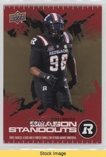 2025 Upper Deck CFL Season Standouts Gold Michael Wakefield #93 READ 1p1a