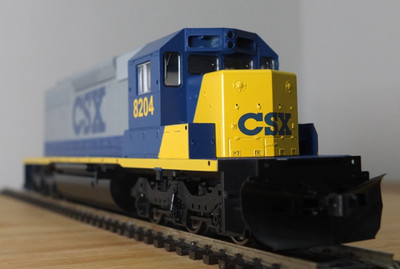 Kato 37-2706 Spur HO EMD SD40-2 CSX gelbgraue und blaue Lackierung - Nr.8204