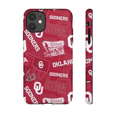 Funda de teléfono University of Oklahoma Sooners iPhone, Samsung Galaxy, Google Pixel