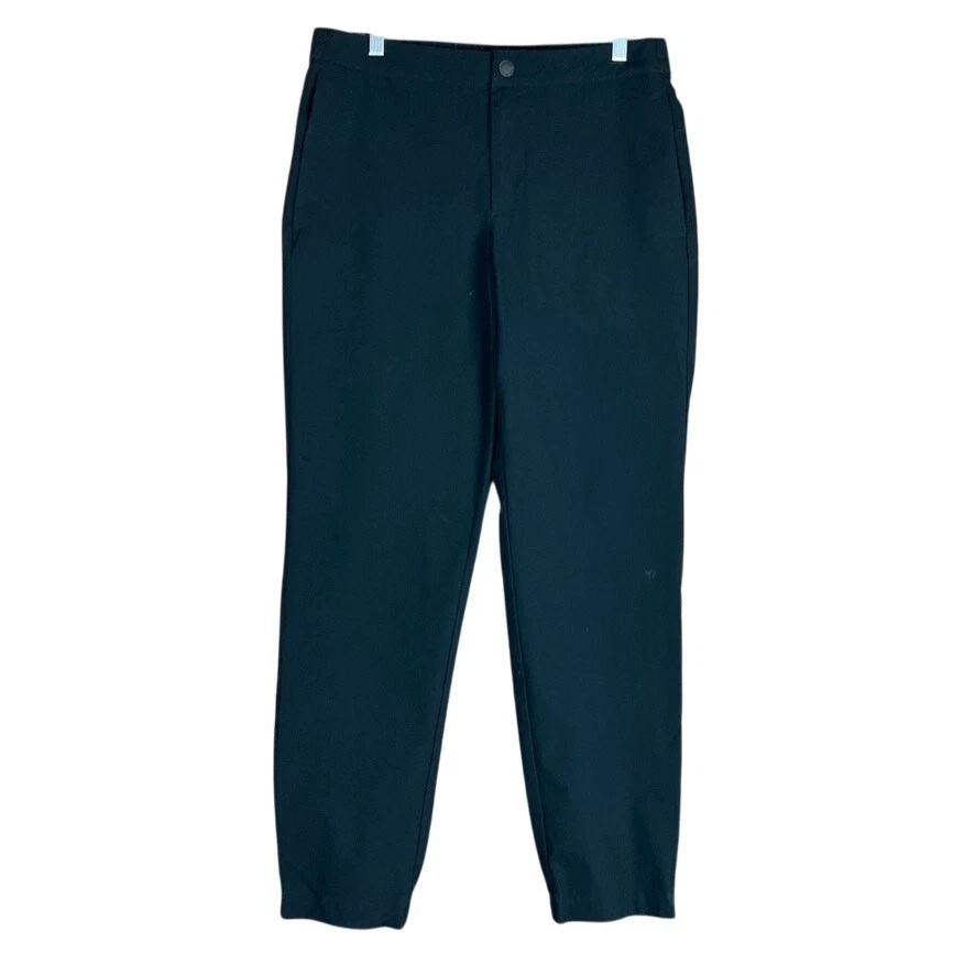 Banana Republic Mens Pants Black Motion Tech Hybrid Athleisure Joggers 32