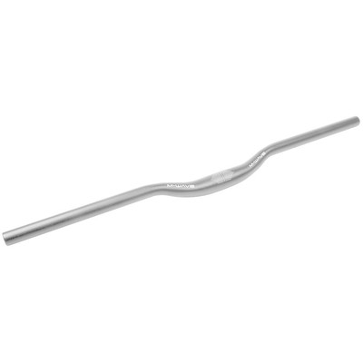 M-Wave A-Rise 700 MTB Handlebar 31.8mm Aluminum, 30mm Rise, 700mm Width, Silver