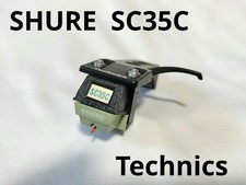 SHURE SC35C cartridge Technics headshell