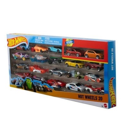 Hot Wheels 20-Car Gift Pack (H7045) Collectible Vehicles (Styles
