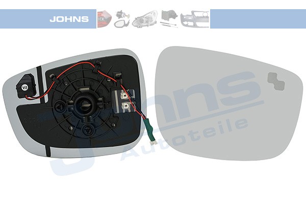 45 83 38-88 Spiegelglas, AußEnspiegel Rechts FüR Mazda CX-5 (Ke, Gh)-image