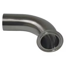 Maxpure Te2c6l.75-Pl 3/4" Clamp X Orbital Weld T316l Ss 90 Degree Elbow