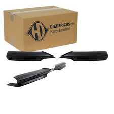 DIEDERICHS TUNING SPOILER LINKS RECHTS VORNE GLÄNZEND SCHWARZ passend für BMW 3