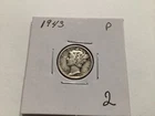 1943 P Mercury Silver Dime The Coin Holder Will Be Removed Before Shipping ￼