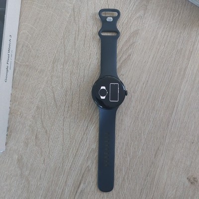 Google Pixel Watch 3 WiFi Smartwatch 45mm GPS Schwarz
