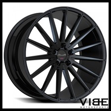 20 Gianelle Verdi Gloss Black Concave Wheels Rims Fits Bmw F12 F13 640 650