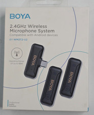 BOYA BY-WM3T2-U2 Wireless Microphone USB-C for Android Smartphone Vlog NEW