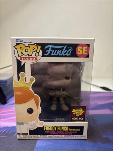 F4 Funko Pop Vinyl Figure Fundays Exclusive LE Freddy as Mandalorian SE
