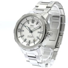 IWC AQUATIMER IW329004 44mm SS Silver Dial Automatic Date Watch #C430 2