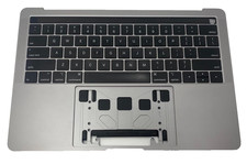 GENUINE MacBook Pro 13 2019 A2159 Top Case / Palmrest  Battery/Gray/Grade C