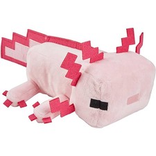 Mattel - Minecraft Plush Stuffed Animal - AXOLOTL 8 inch - New