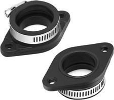 2pcs Air Intake Manifold Boots Carburetor Adapter Inlet Inta Size 2pcs-size A