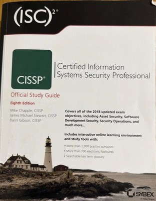 (ISC)2 CISSP Certified Information Systems Security Professional  Study Guide