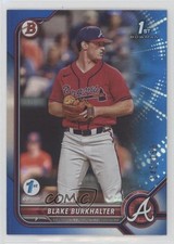2022 Bowman Draft 1st Edition Blue Foil 145/150 Blake Burkhalter #BD-10 14dq