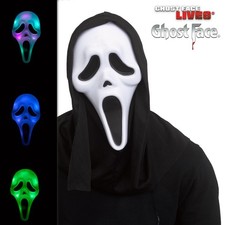 FunWorld Officially Licensed Ghost Face  Color Change Mask - Adult