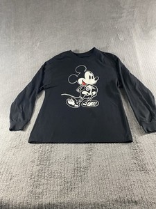 Disney Minnie Mouse Pullover Long Sleeve Light Weight Sweater Womens Size Medium