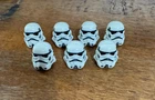 LEGO Star Wars Stormtrooper Helmet Lot