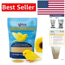 Dust-Free Protein-Rich Alpiste Canary Seed - Perfect Daily Nutrition for Birds