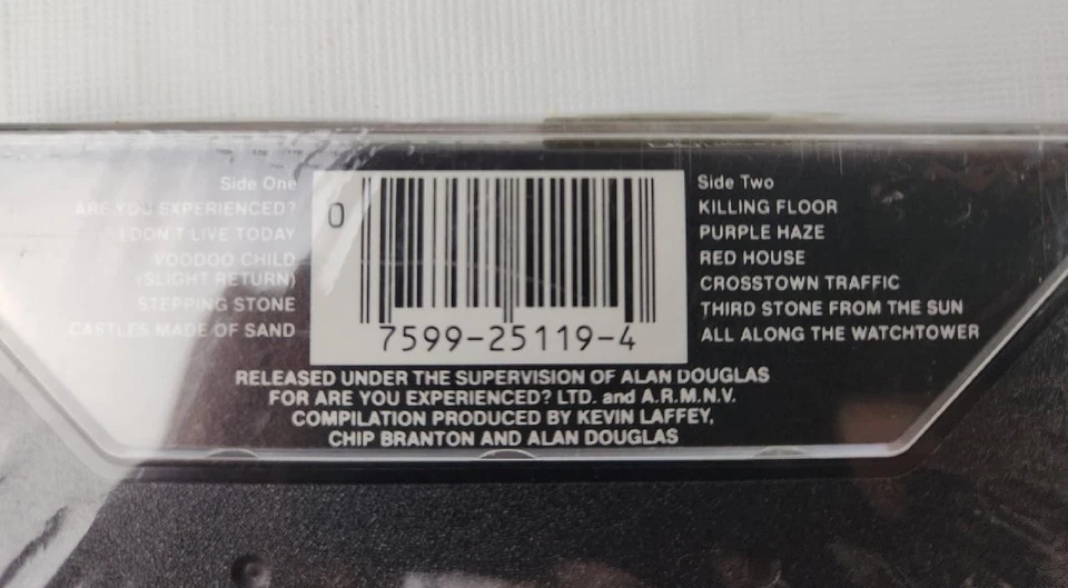 Kiss the Sky by Jimi Hendrix - Cassette Tape - New Sealed - Image 4 of 4