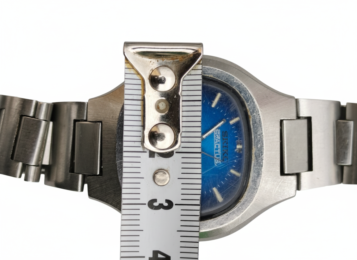 Vintage Seiko 5 Actus 7019-5010 Automatic Blue Dial JDM 21J Rare