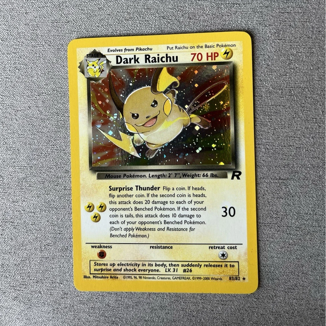 Dark Raichu for sale | eBay