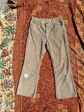 Vintage Tan Corduroy Bell Bottoms 26x25.5