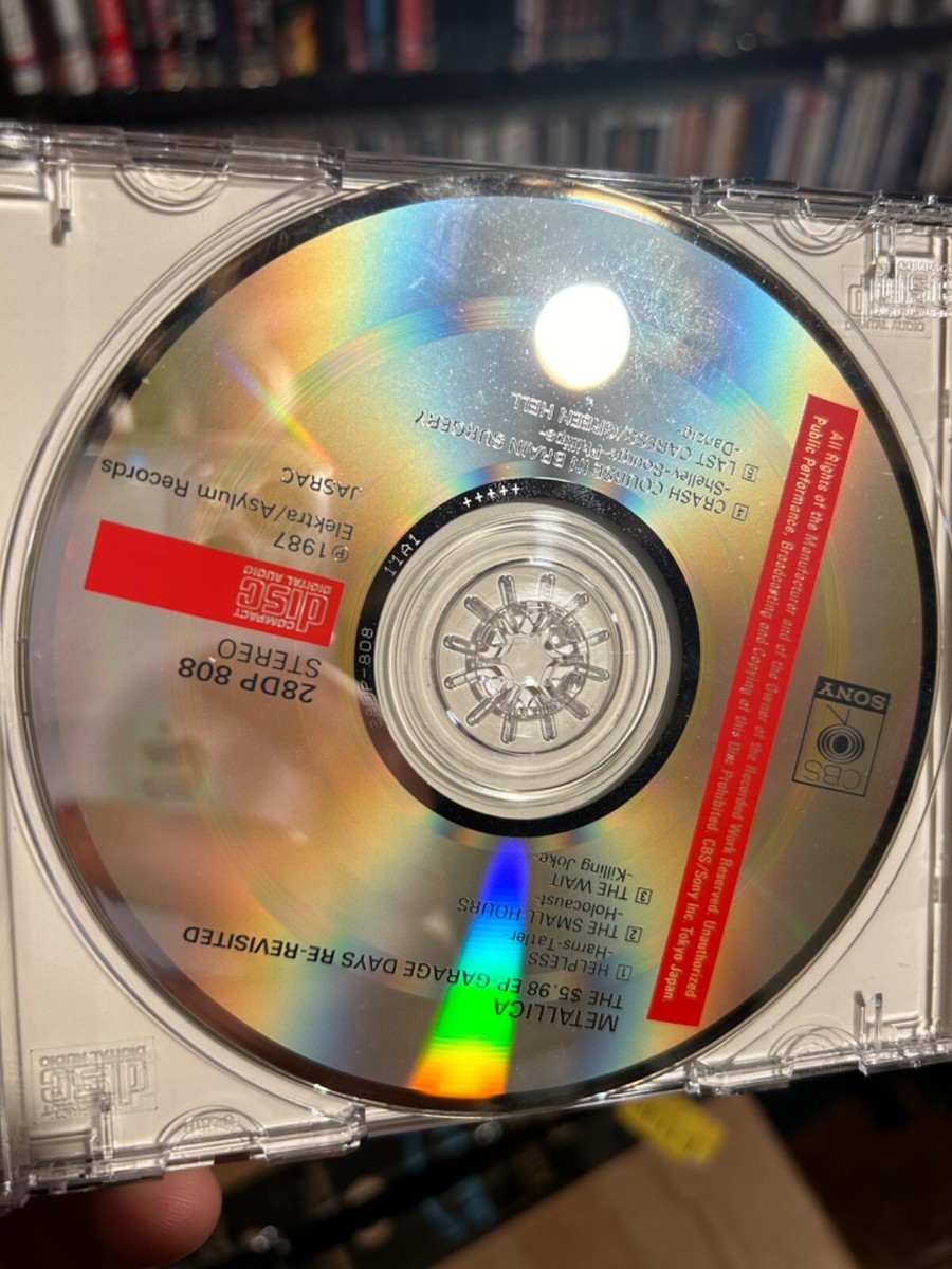 Metallica ‎/ The $5.98 E.P.Garage Days Re-Revisited JAPAN 28DP-808