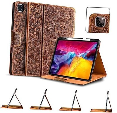 Leather Case for iPad Pro Inch, 6th/5th/4th/3rd Generation