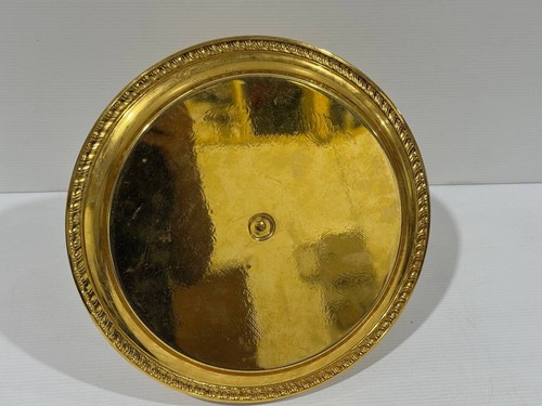 Vintage Irvinware Gold Accent TrayTier Cookie Tidbit Plate Serving Tray - Picture 10 of 13