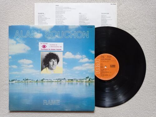 "LP 33T ALAIN SOUCHON ""Rame"" RCA ZL 37403 FRANCE 1980 - - Picture 1 of 6